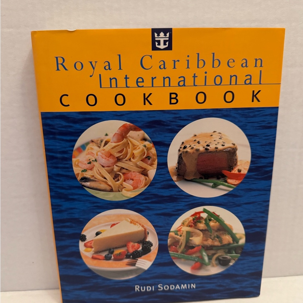 Royal Caribbean International Cookbook - Blue and Yellow